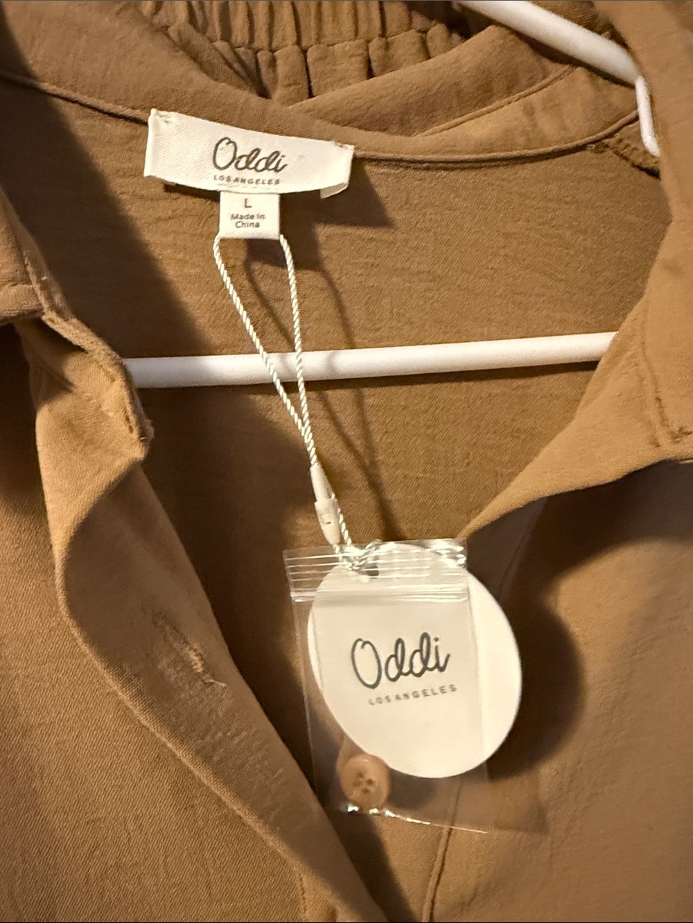 Oddi Button-Front Two-Piece Set - Picture 2 of 2